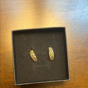 Vintage 14k Gold Hoop Earrings